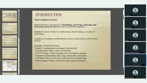 Demystifying Digital Forensics and #cybersecurity by Tushar Babbar & Yasmin Gurung #digitalforensics