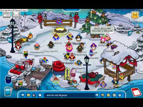 come essere santa Club Penguin parte 1