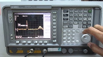 Agilent E4404B Testing