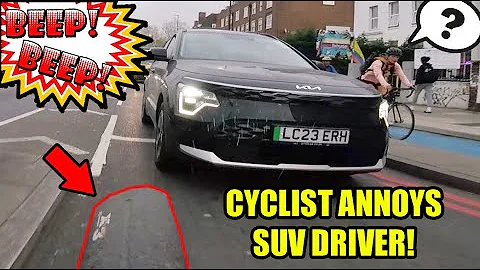 Cyclist Gets Horn Abuse, Justified?