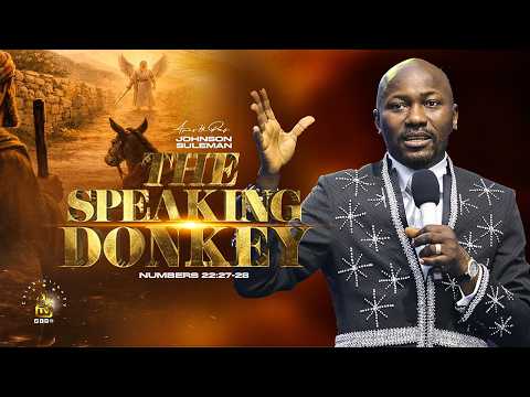 Full Message!📺 THE SPEAKING DONKEY By Apostle Johnson Suleman || Sunday Service - 8th March, 2026