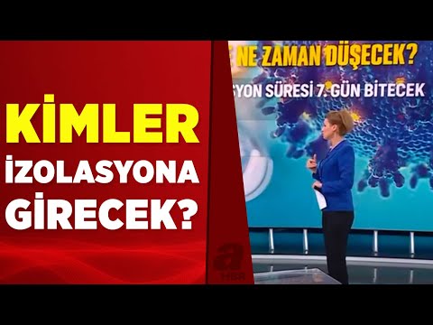 Karantina süresi 7 güne indi... Kimler test yaptırmalı? Kimler izolasyona girecek? | A Haber