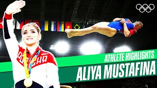 The BEST of Aliya Mustafina at London 2012 and Rio 2016!🥇🥈🥉