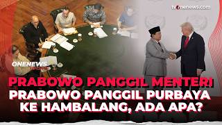 Seskab Teddy Ungkap Isi Pertemuan Prabowo dan Purbaya | OneNews Update