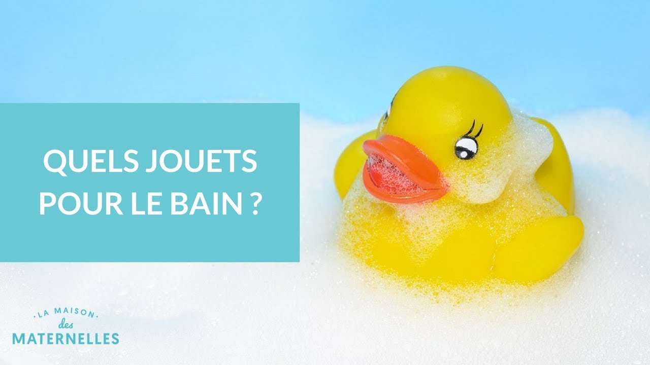 Quels jouets de bain pour bébé ?