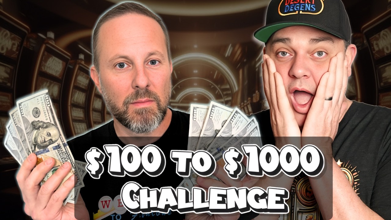 $100 to $1000 Challenge: Did Our Slot Strategy Work?
