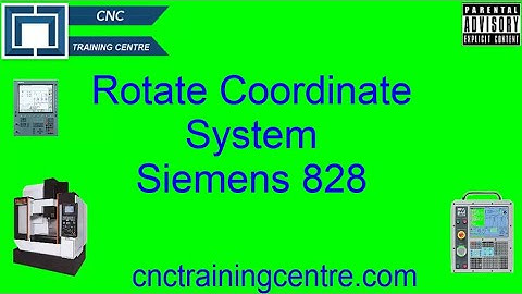 How to Rotate the Coordinate System on Siemens SINUMERIK 828D CNC: Step-by-Step Guide