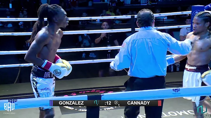 Frank Gonzalez vs Brian Cannady full fight on Bad ...