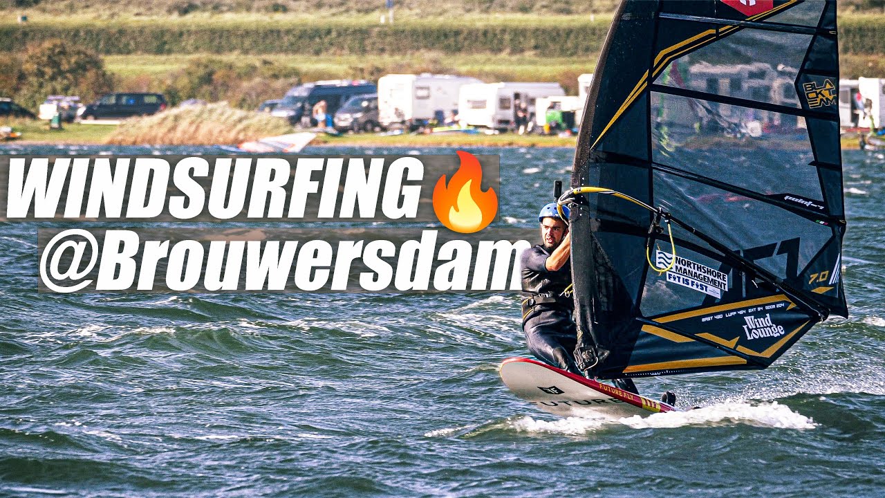 🔥OVERPOWERED WINDSURFING в БРАУВЕРСДАМЕ / НИДЕРЛАНДЫ