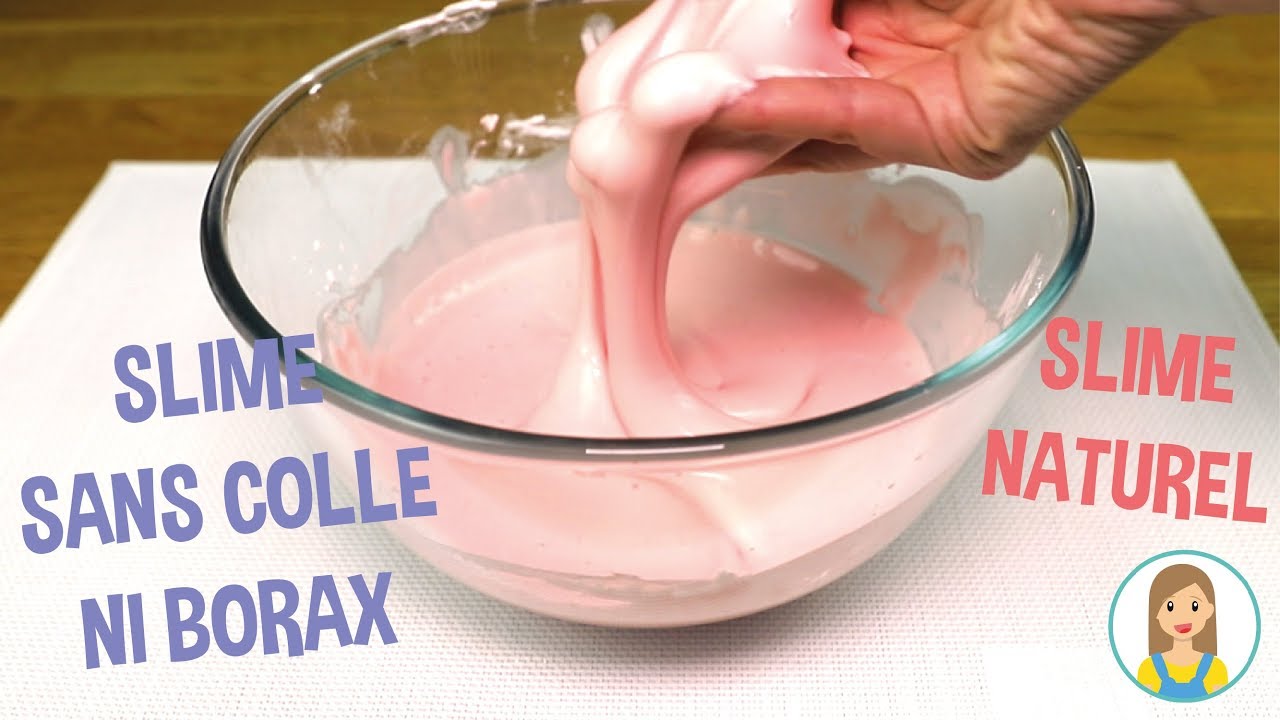 Faites Du Slime Sans Colle Ni Borax Video De Slime Naturel