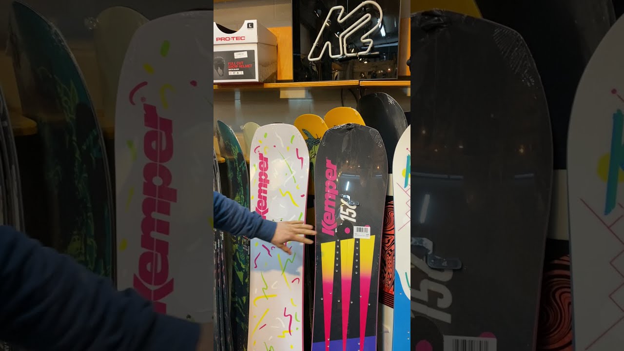 KEMPER SNOWBOARDS - Time to bring back some serious RETRO vibes!!