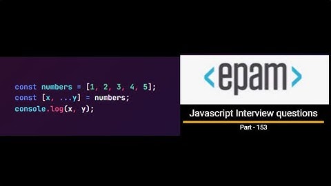 Javascript output based Interview question - Part 153 #shorts  #javascriptinterview #javascript