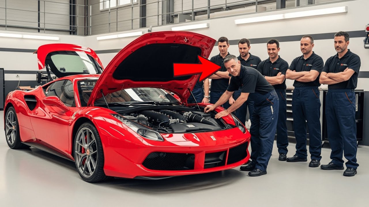 «Cette Ferrari Est Morte !» Crièrent 15 Ingénieurs… Jusqu’À Ce Que Le Modeste Mécanicien La Démarre