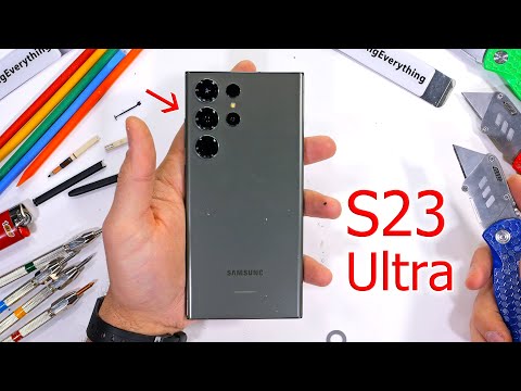 Galaxy S23 Ultra Durability Test – close your eyes...