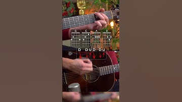 Thumbnail of Jingle Bells EASY Guitar Tutorial for Beginners - Christmas songs on Guitar