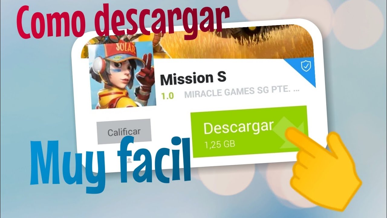 Como descargar e instalar mission s | juegos android