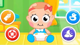 Juego de cuidados del bebe juegos baby care game screenshot 1