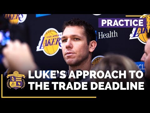 Luke Walton Discusses Lonzo Ball Update, Approach To NBA Trade Deadline