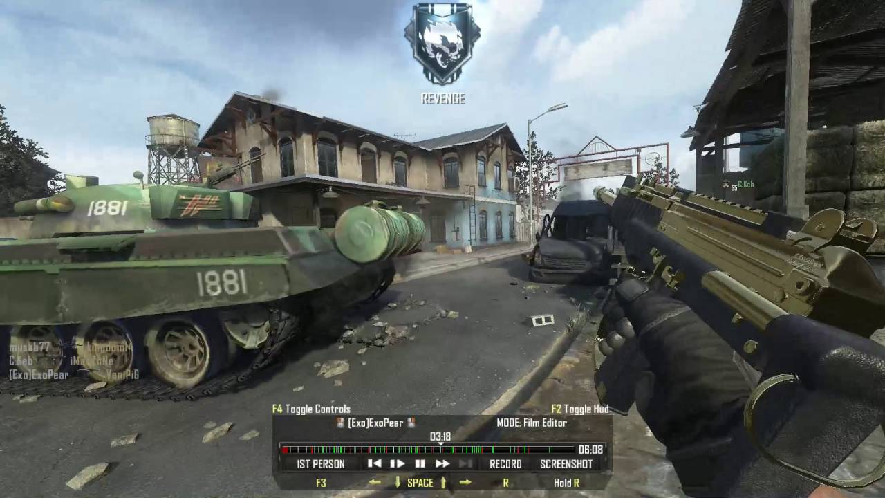 Exopear is hacking in Black Ops II