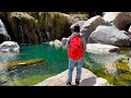 IMPRESIONANTE Pesca de Truchas en LA CASCADA - fishing in the waterfall