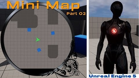 How to zoom in and out with the mini map. Part 2. Unreal Engine 5