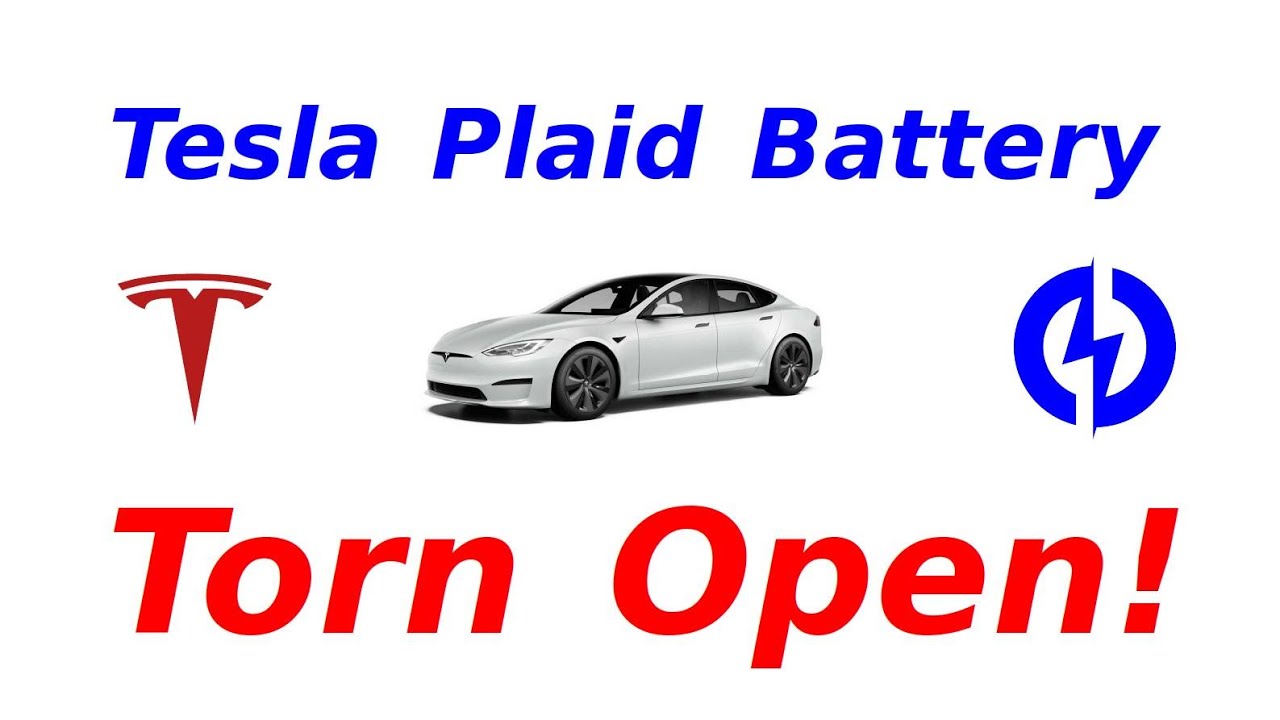 Tesla Plaid Battery Torn Open! YouTube