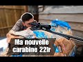 Ma nouvelle carabine 22lr  test et rglage de la lunette