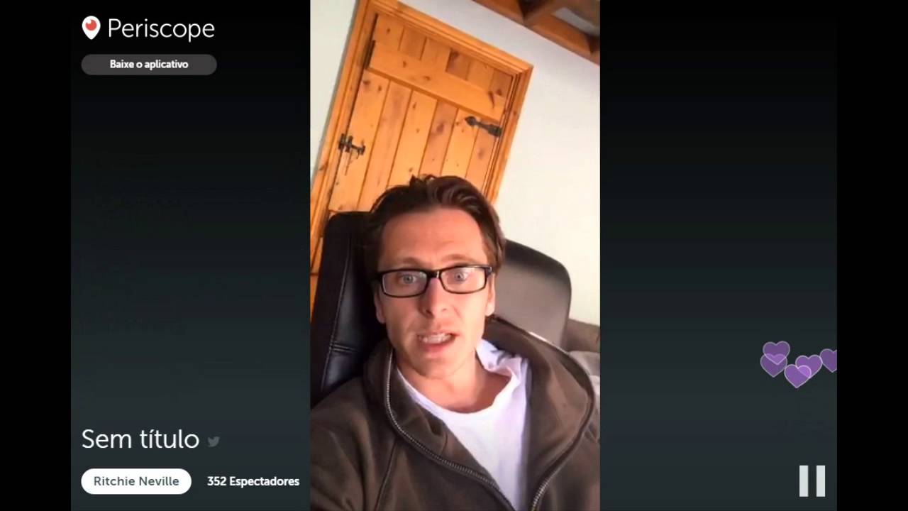 Ritchie talking with #5ivers on #RitchieDay - Periscope