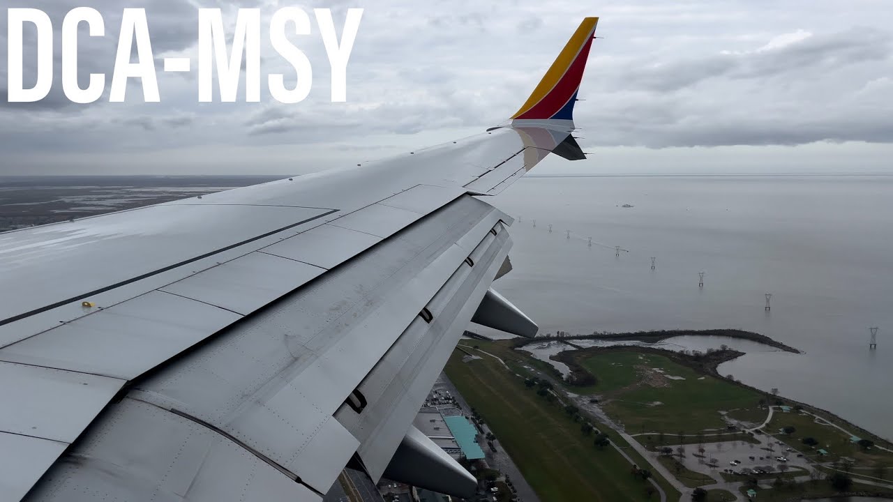 Full Flight #118 - Southwest Airlines - Boeing 737 MAX 8 - Washington DC (DCA) to New Orleans (MSY)