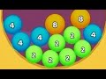 Falling sand balls 2048 game