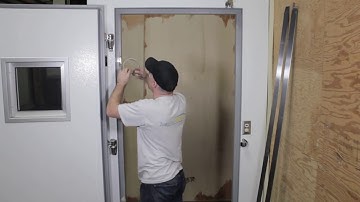 How to Replace the Heat Cable on a Walk in Cooler Swing Door