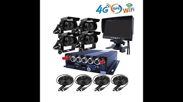 How to Hook Up 4G GPS WIFI SD Mobile Vehicle Car DVR Kit Real-time View on Phone PC