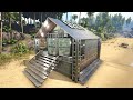 【ARK建築】土台16個で簡単に出来るスマートハウス!【ARK PRACTICAL HOUSE】