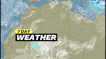 North Africa Weather | ECMWF Model December 31, 2025 | Rain And Storms In North Africa