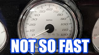 Harley speedometer calibration using DynoJet PowerVision