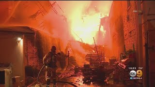 'It Looked Like A Combat Zone': Fire Destroys Housing Project For Veterans