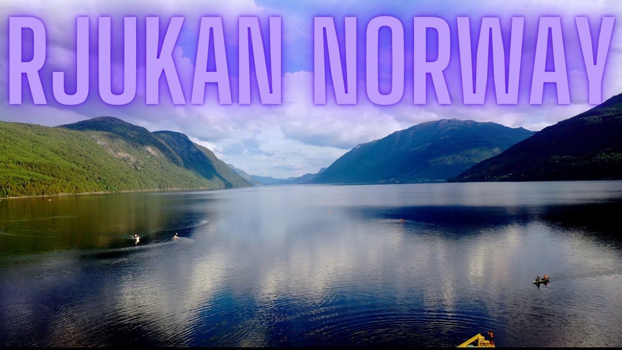 RJUKAN TELEMARK NORWAY/ DRONEVIEW/ SUMMER 2021