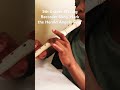 5th Grader playing the Recorder Christmas song ‘Hark the Herald Angels Sing’