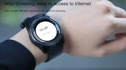 V8 Smartwatch unboxing | Round display smartwatch | $10