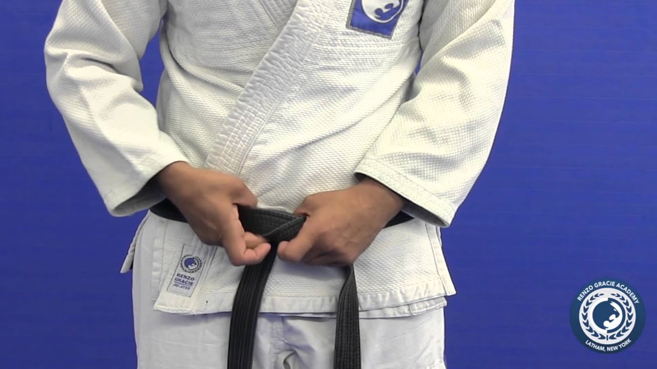 BJJ Fundamentals Video Series Pt1 Renzo Gracie Latham "How To Tie