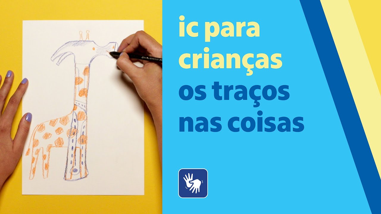 Os traços nas coisas – IC para crianças | Traços