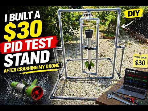 I Built a $30 PID Test Stand After Crashing My Drone