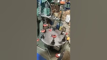 Rotary Indexing Plate Auto Feeding Riveting Machine