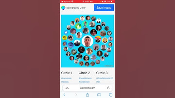 How to change a BACKGROUND COLOR of your Twitter Interaction Circle?