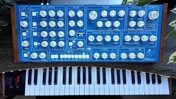 GS Music E7 NO TALKING Synth Demo // Custom Patches