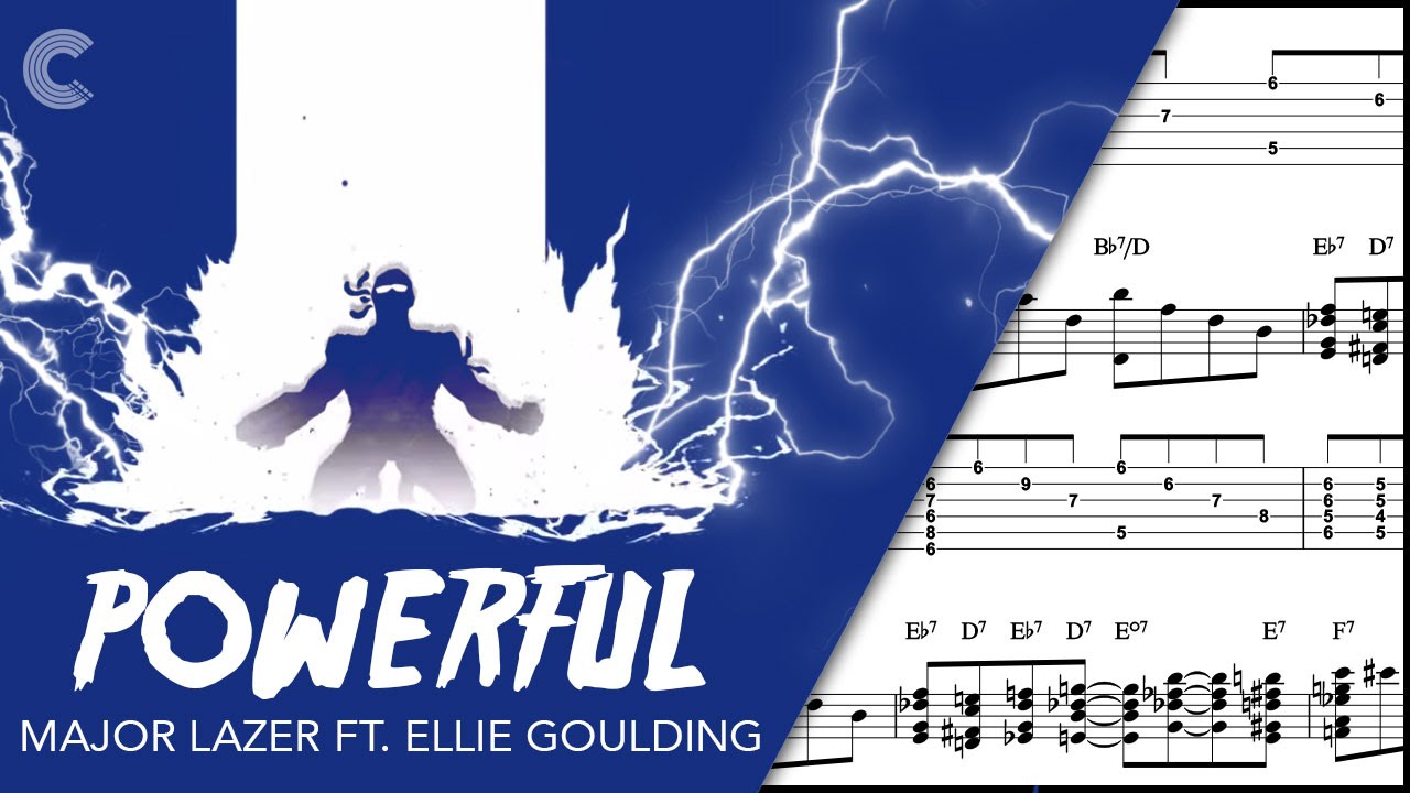 Alto Sax - Powerful - Major Lazer - Sheet Music, Chords, & Vocals