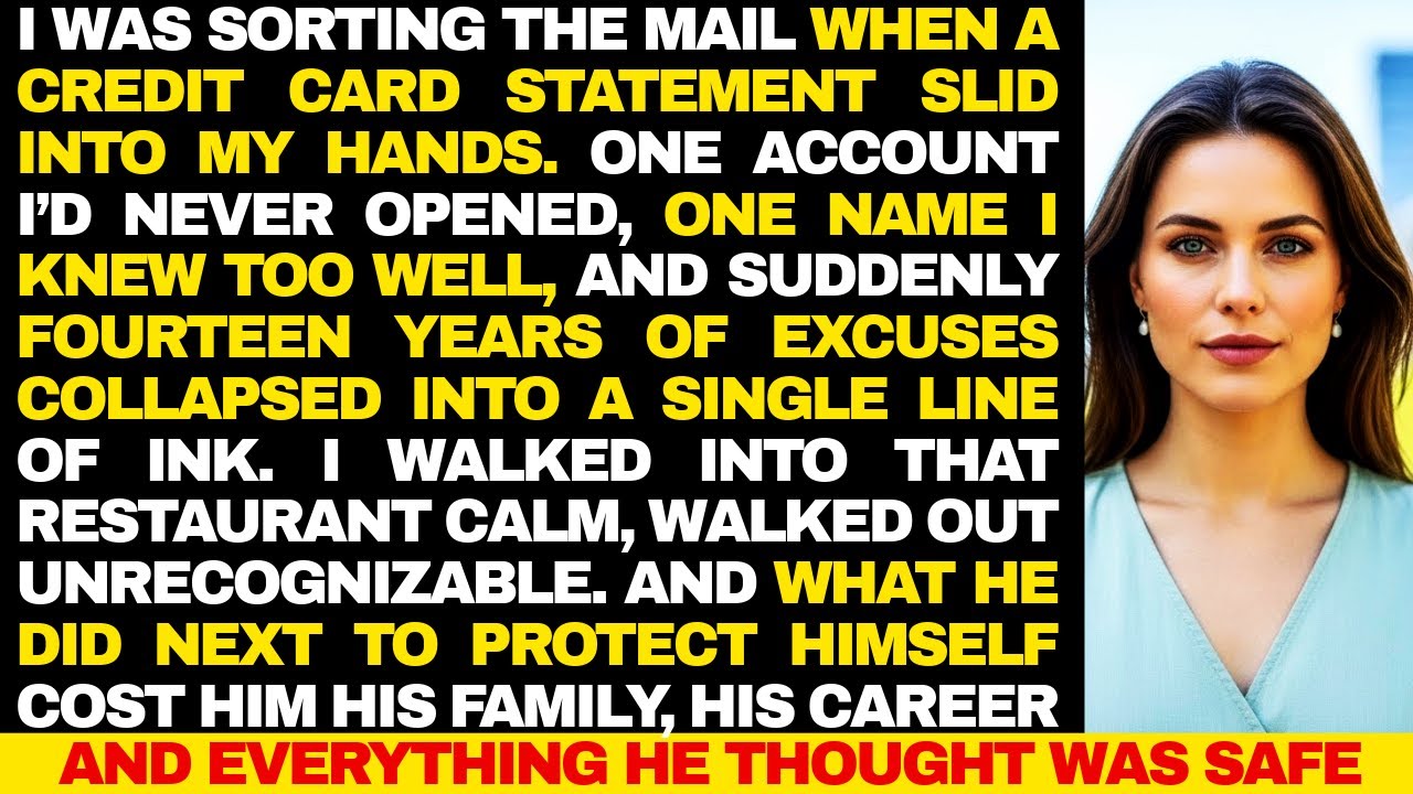 Я обнаружила секретную выписку по кредитной карте моего мужа, и там было указано *ее* имя.