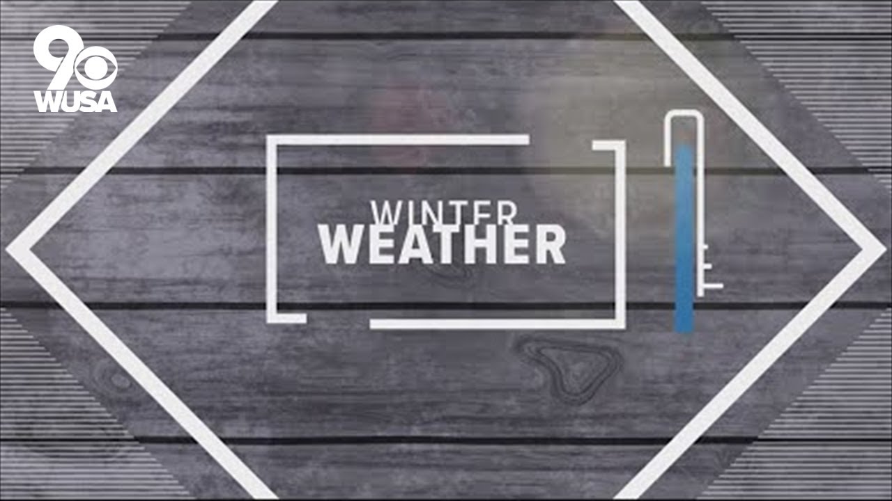 Winter storm watch for Metro DC through Thursday night - YouTube