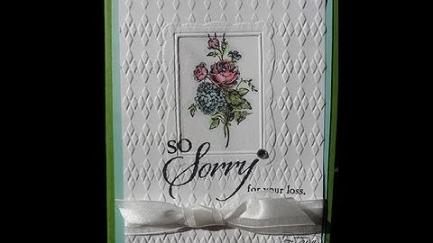 Double Embossing Folder Technique