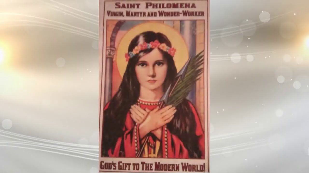 The chaplet of saint philomena youtube